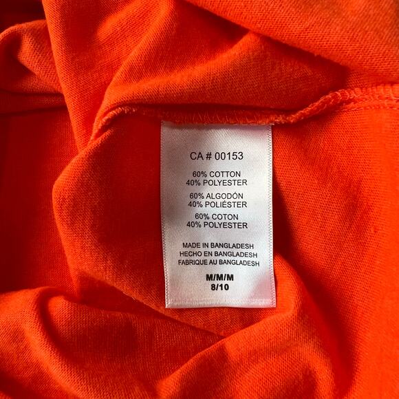 Syracuse University SU Orange Women's V-Neck T-shirt Size Medium Pro Edge NWT - Picture 6 of 7